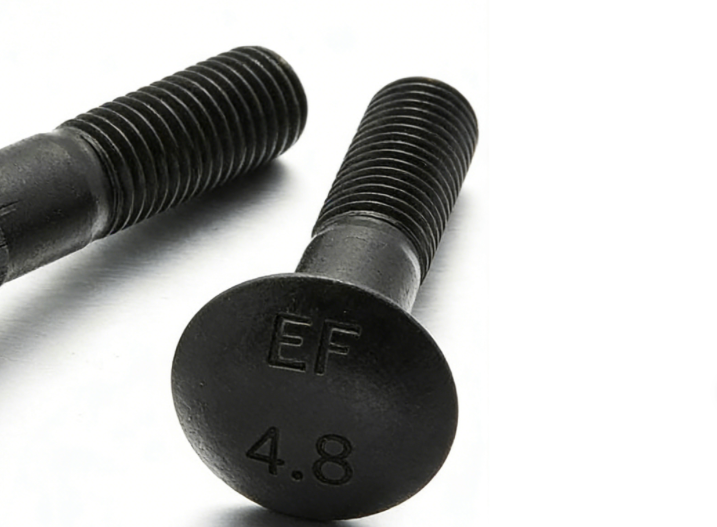 DIN 603 / ISO 8677 / GB/T 14 / ASME B18.5 Mushroom Head Square Neck Bolt (Carriage Bolt) 4.8 / 5.8 / 8.8 Hot Dip Galvanized